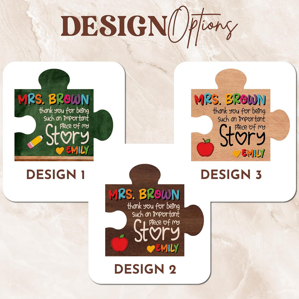 Personalized Teacher Magnet Gift