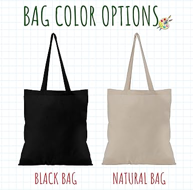 Personalized Teacher Tote Bag with Name