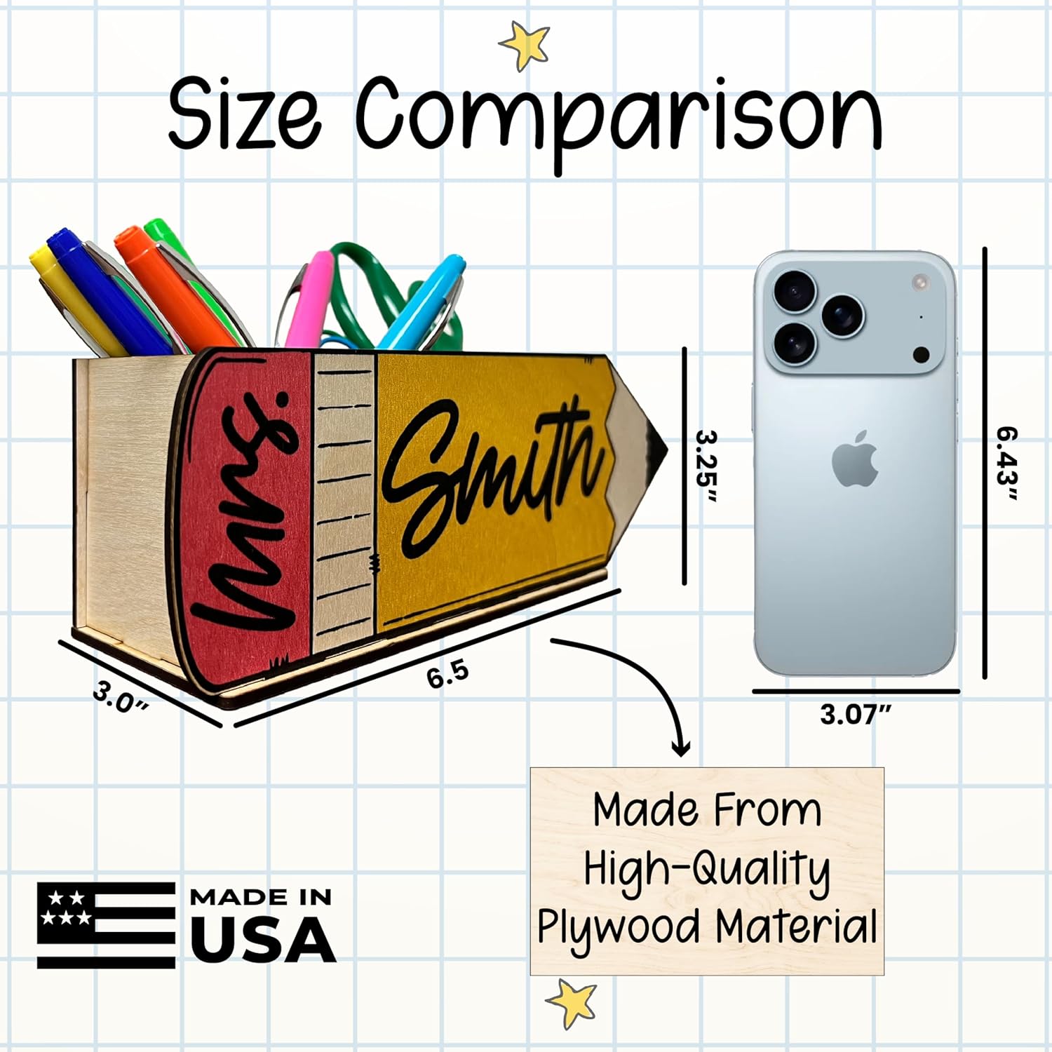 Teacher Pencil Holder