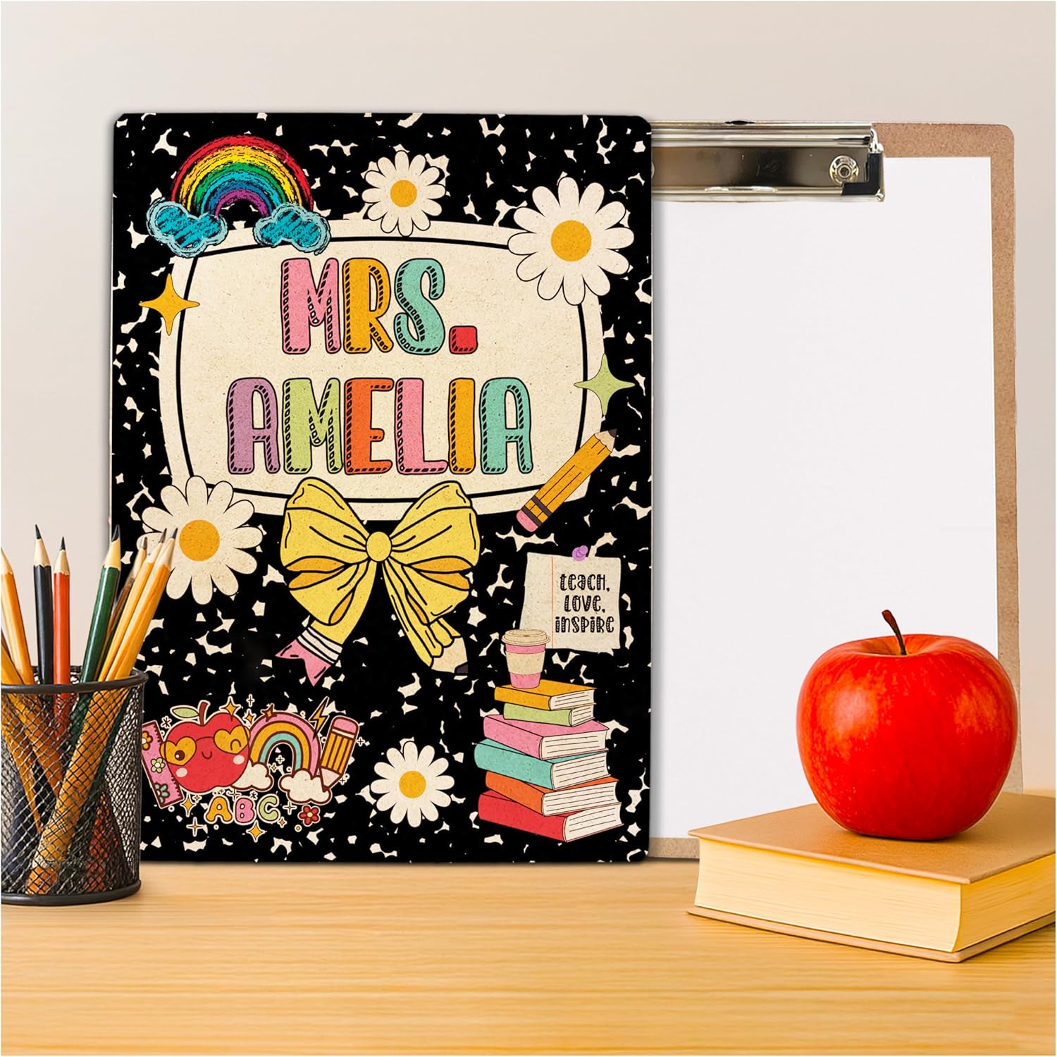 Personalized Teacher Clipboard