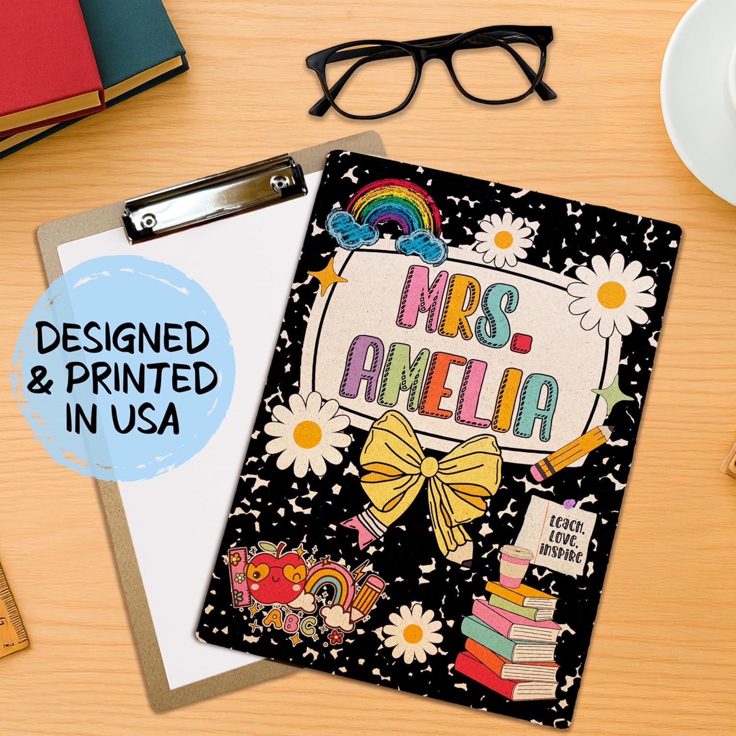Personalized Teacher Clipboard