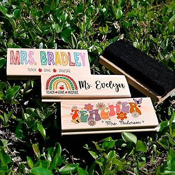 Personalized Teacher Appreciation Eraser – Thank You Gift