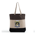 Tri-Color Canvas Tote