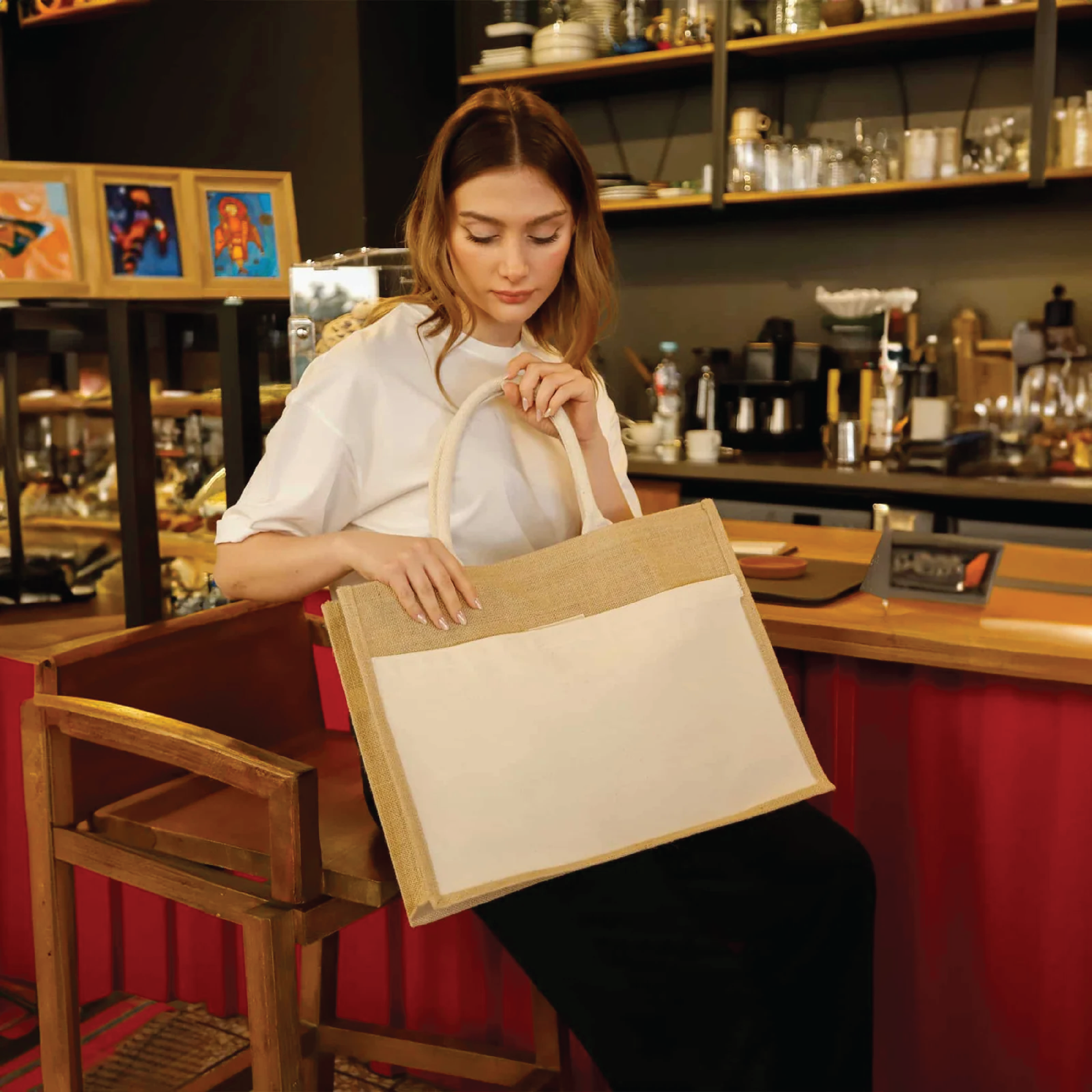 Printer's Favorite Jute Bag