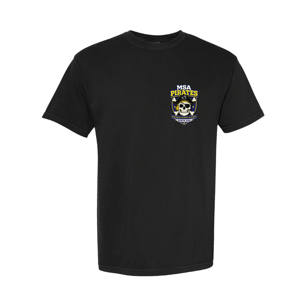 MSA Pirates Unisex Spirit Wear T-Shirt Comfort Color