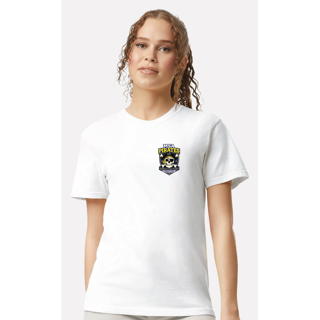 MSA Pirates Unisex Spirit Wear T-Shirt Comfort Color