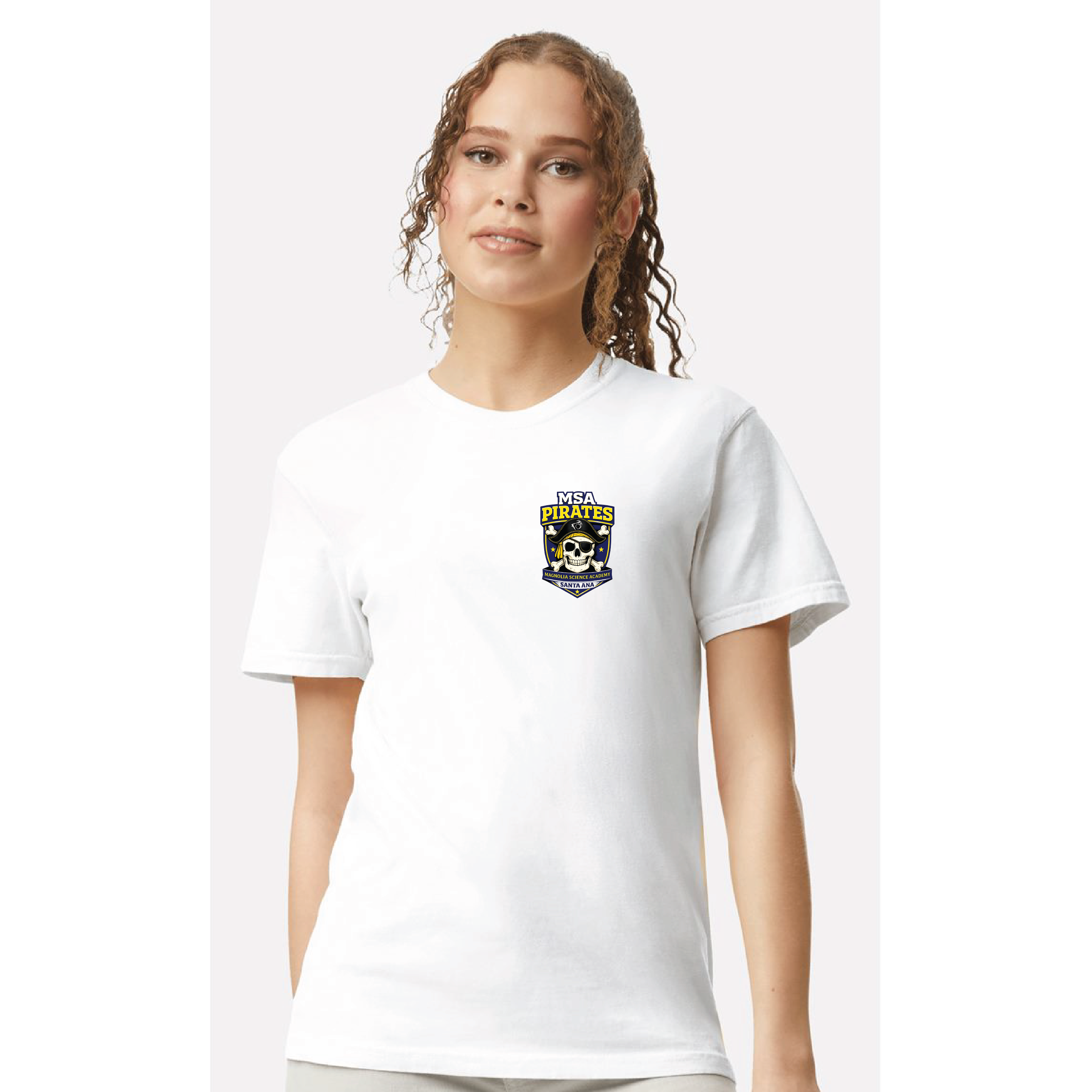 MSA Pirates Unisex Spirit Wear T-Shirt Comfort Color