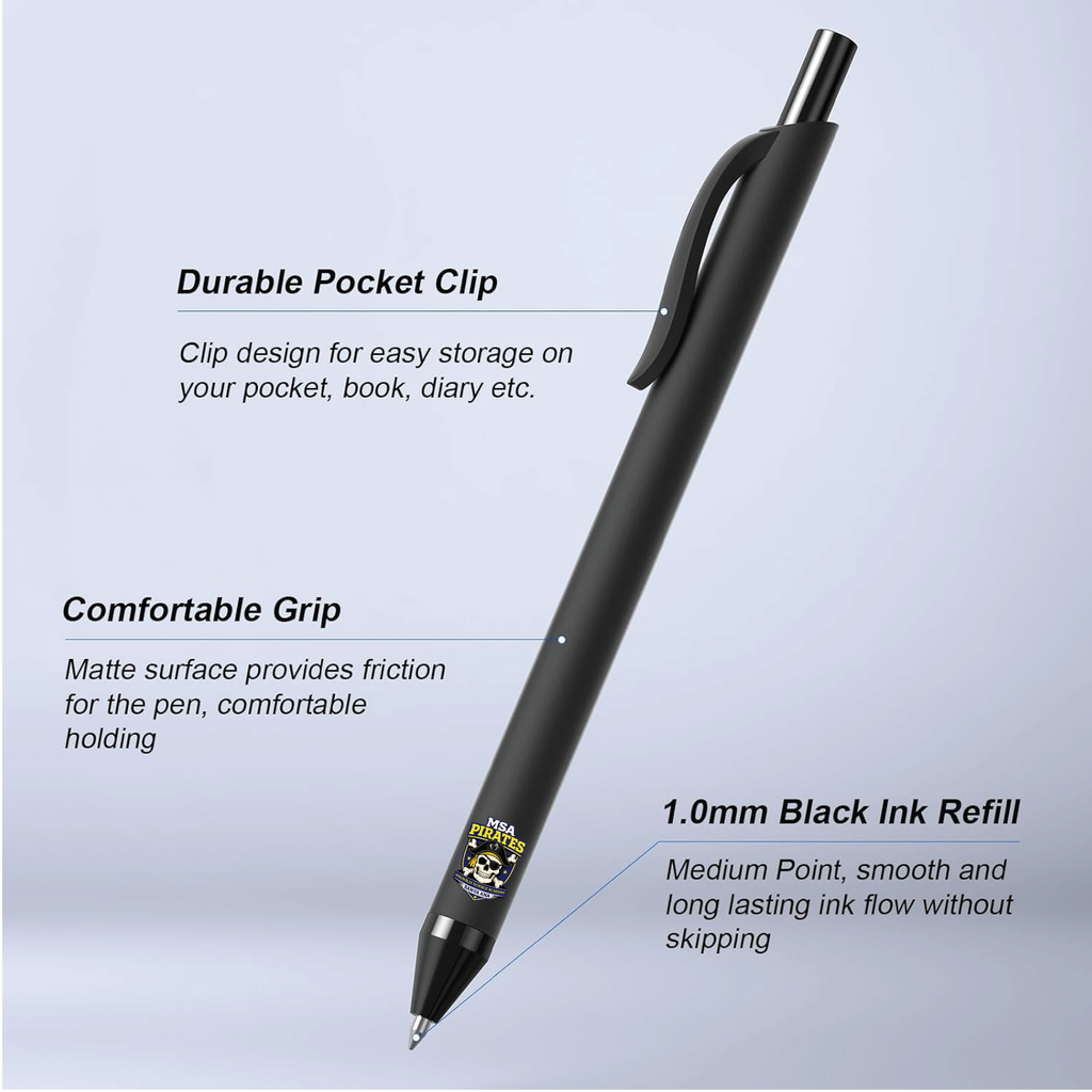 MSA Logo Pens – School Spirit Writing Essentials