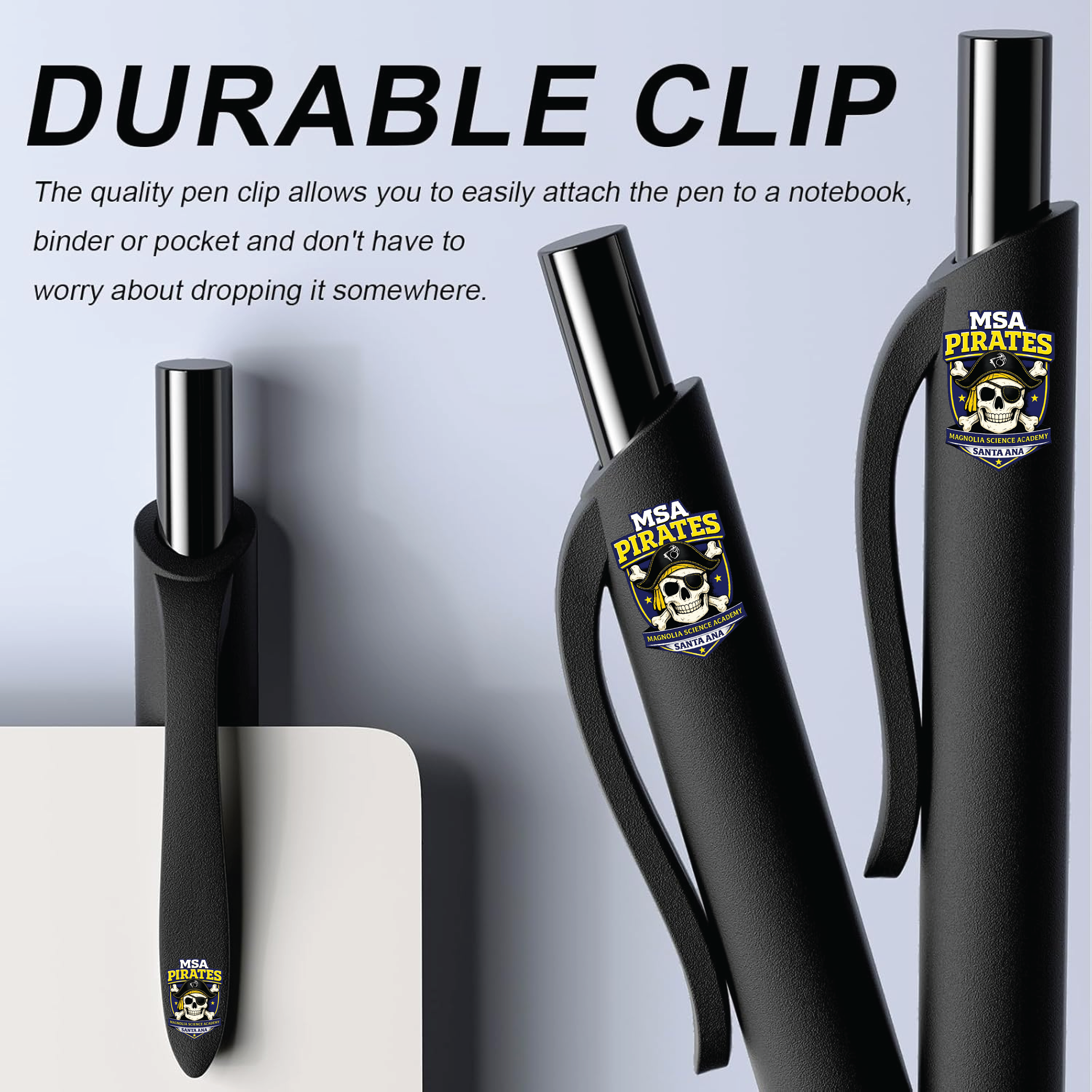 MSA Logo Pens – School Spirit Writing Essentials