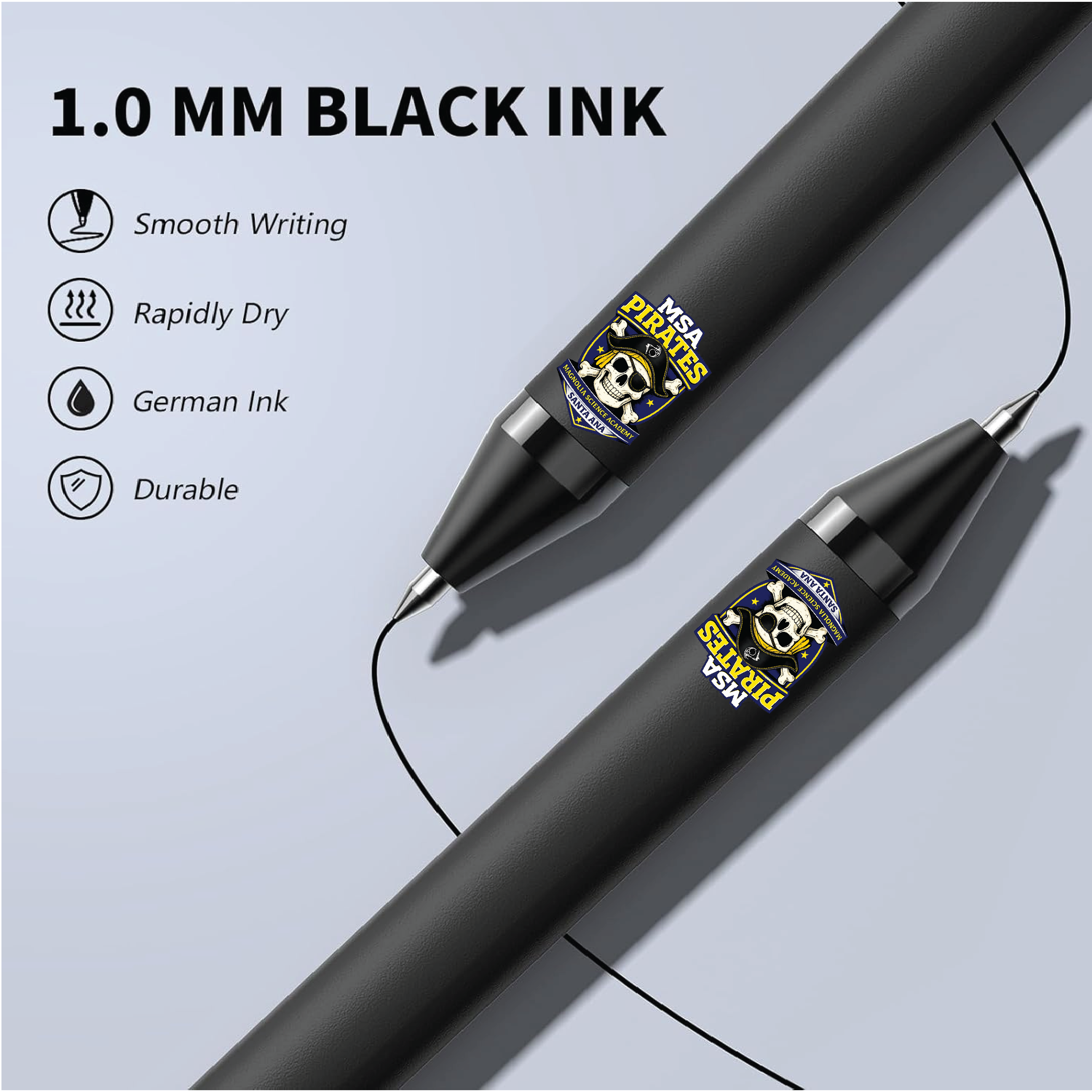 MSA Logo Pens – School Spirit Writing Essentials