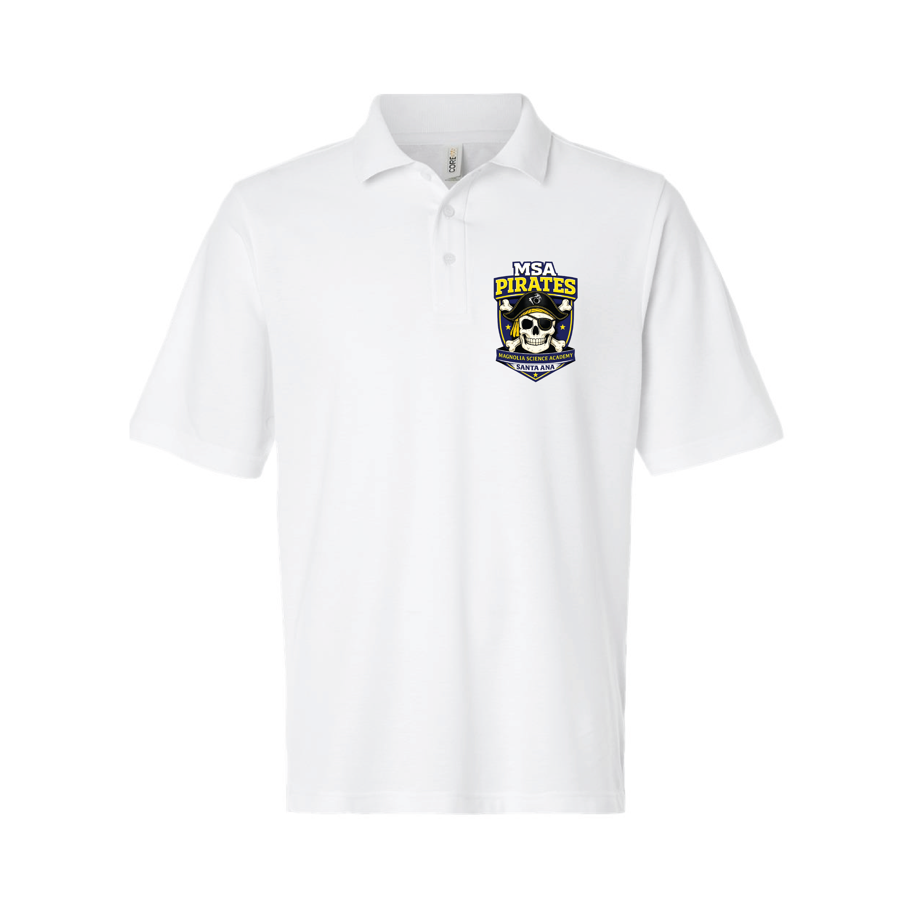Unisex MSA Pirates Performance Polo