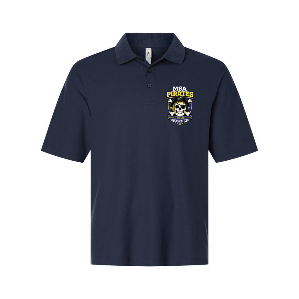 Unisex MSA Pirates Performance Polo