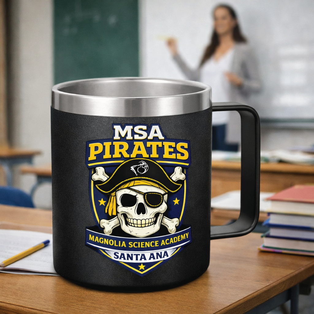 MSA Pirates Thermos Mug