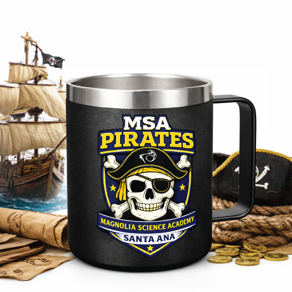 MSA Pirates Thermos Mug