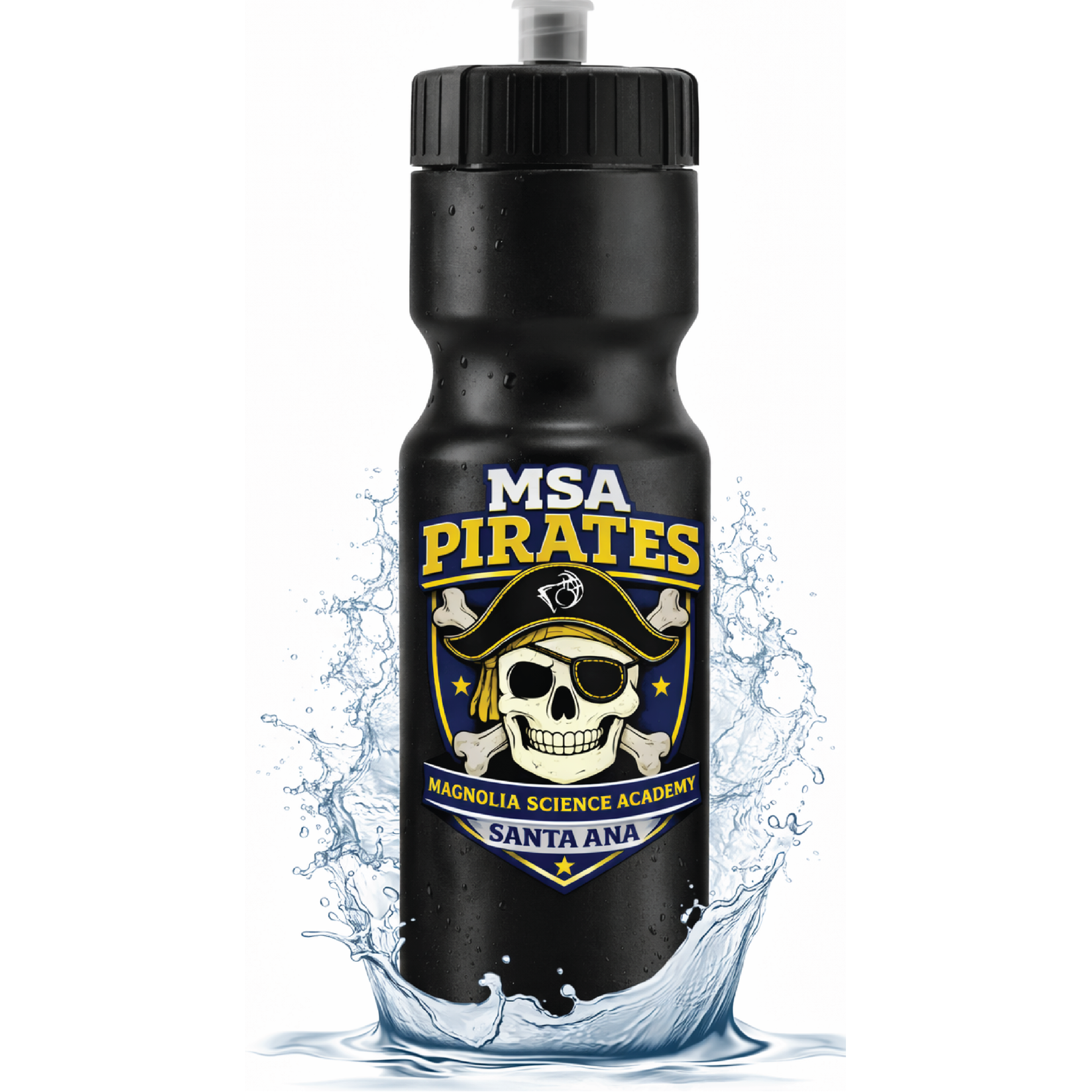 MSA Pirates Sport Water Bottle