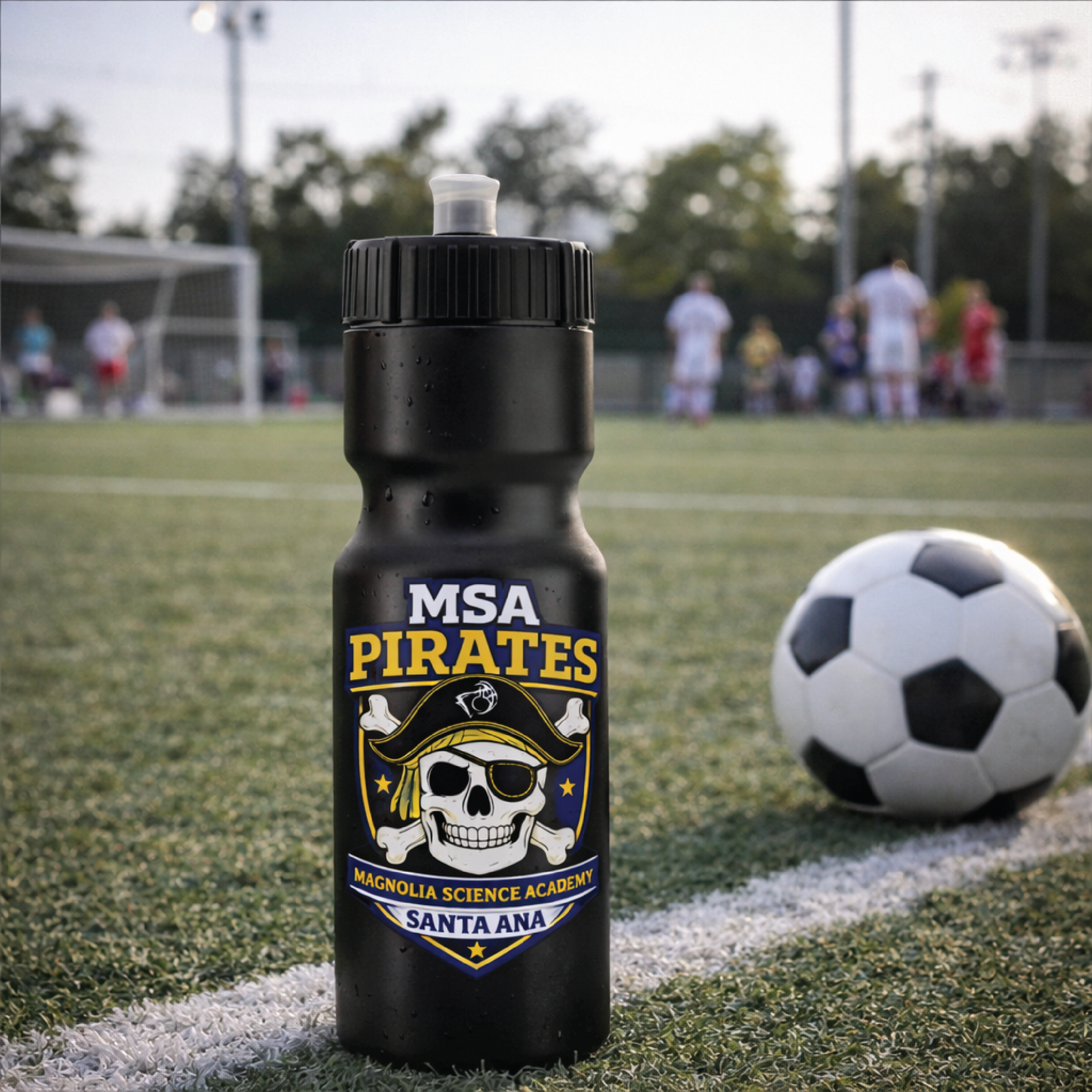 MSA Pirates Sport Water Bottle