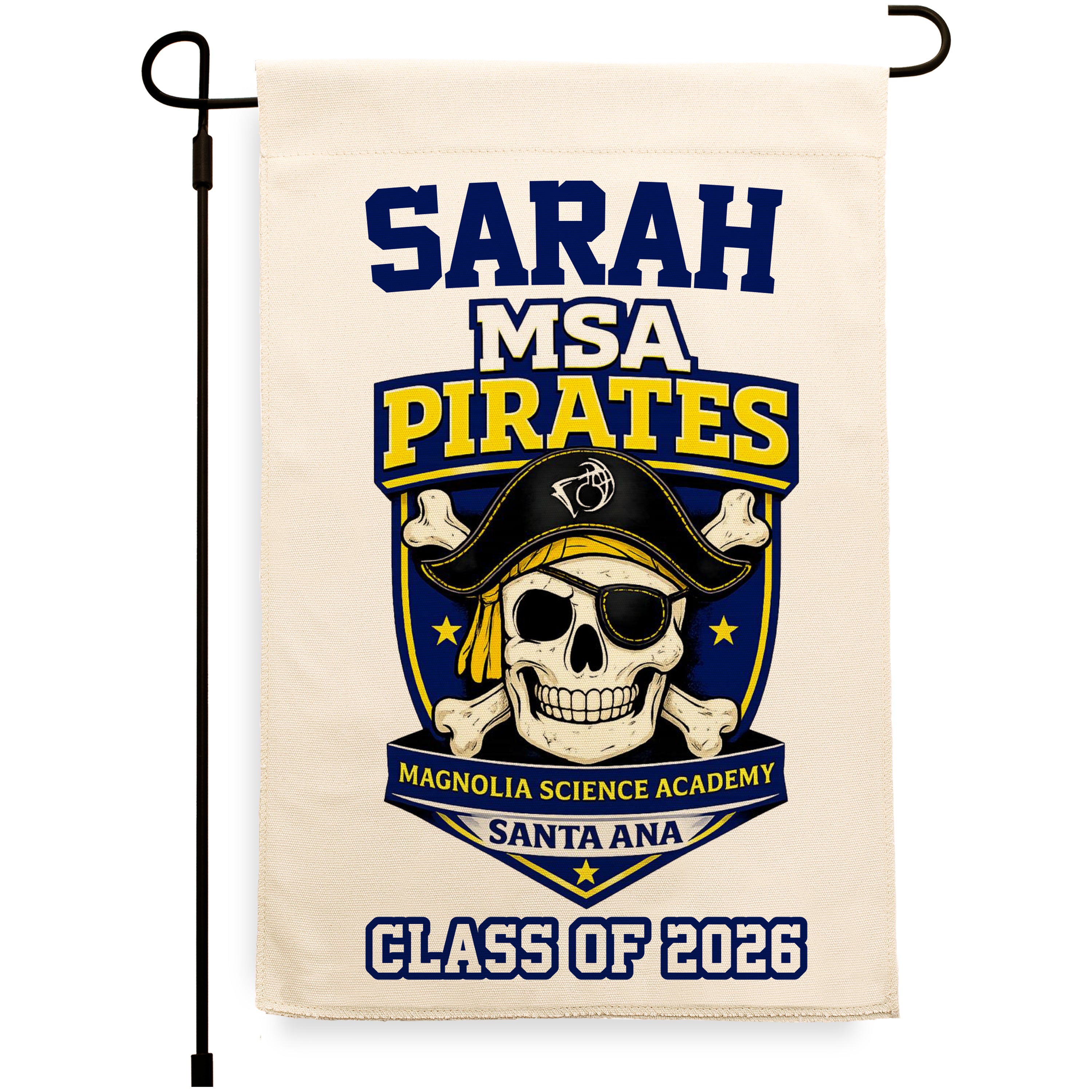 Graduation Garden Flag