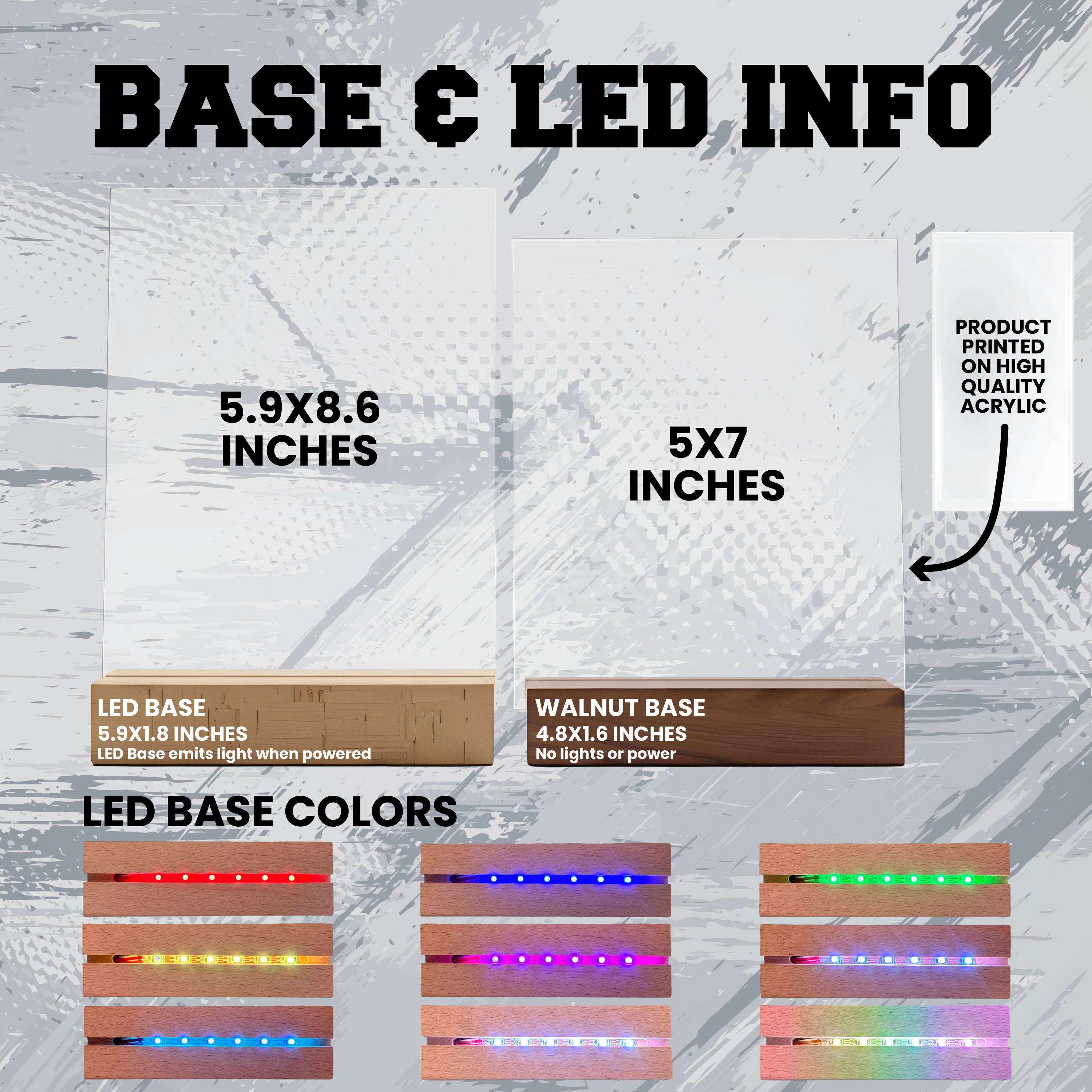 LED Graduation Light Stand