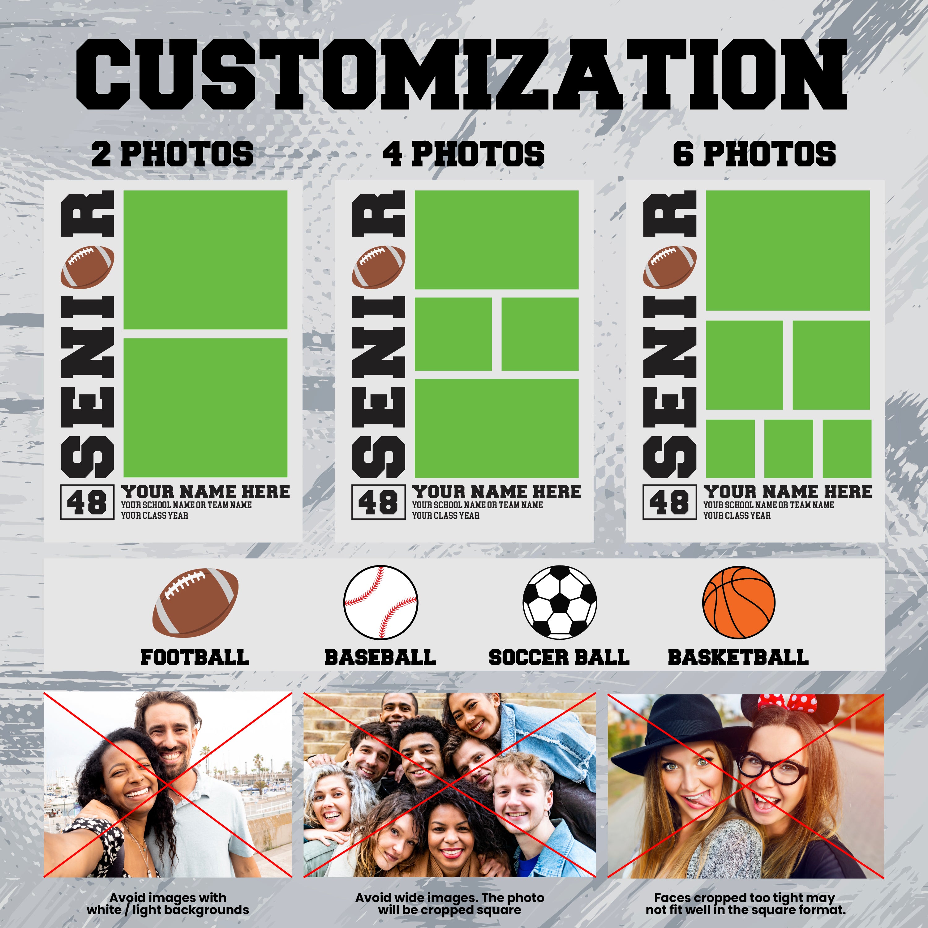 LED Graduation Light Stand