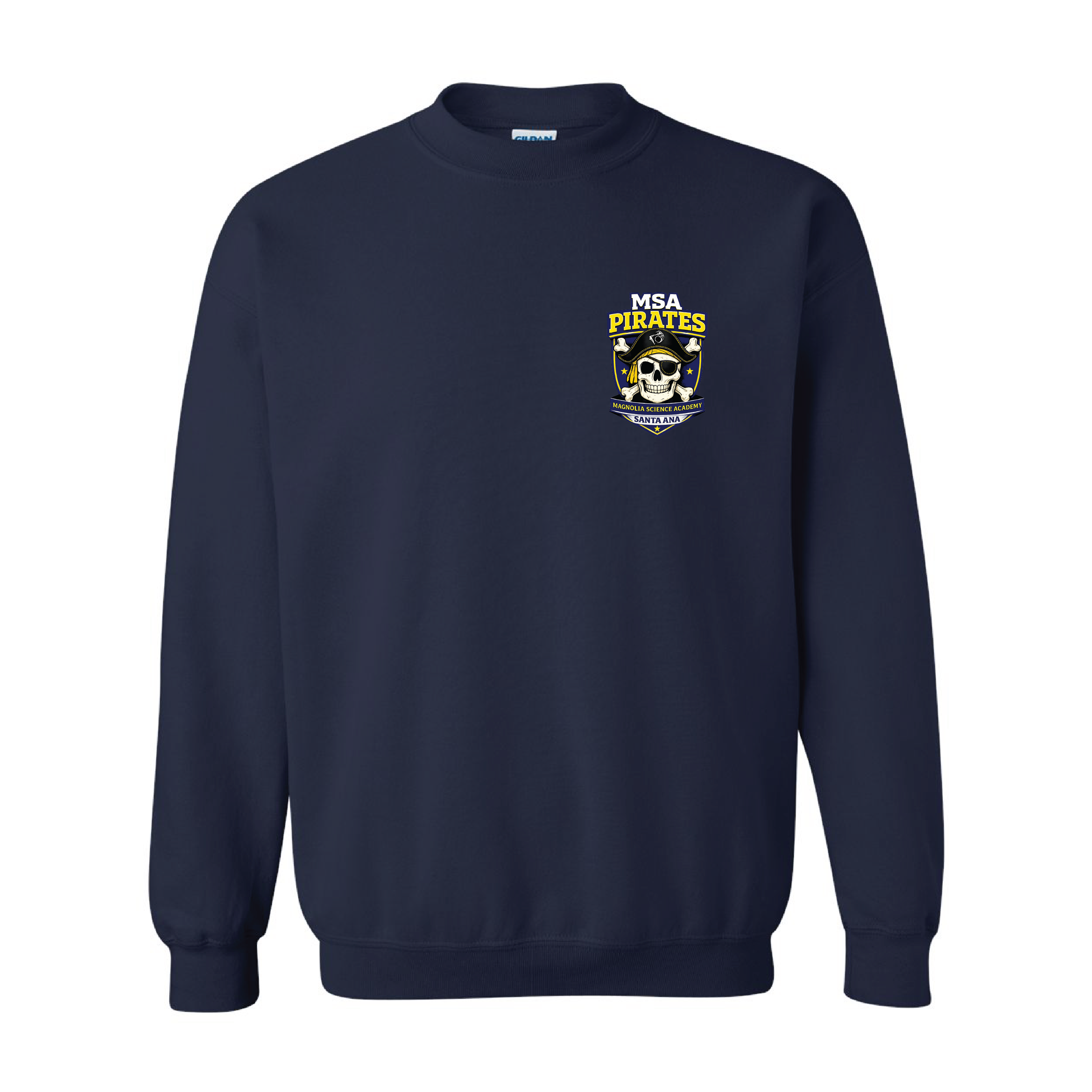 Magnolia Science Academy (MSA) Logo Gildan 18000 Sweatshirt