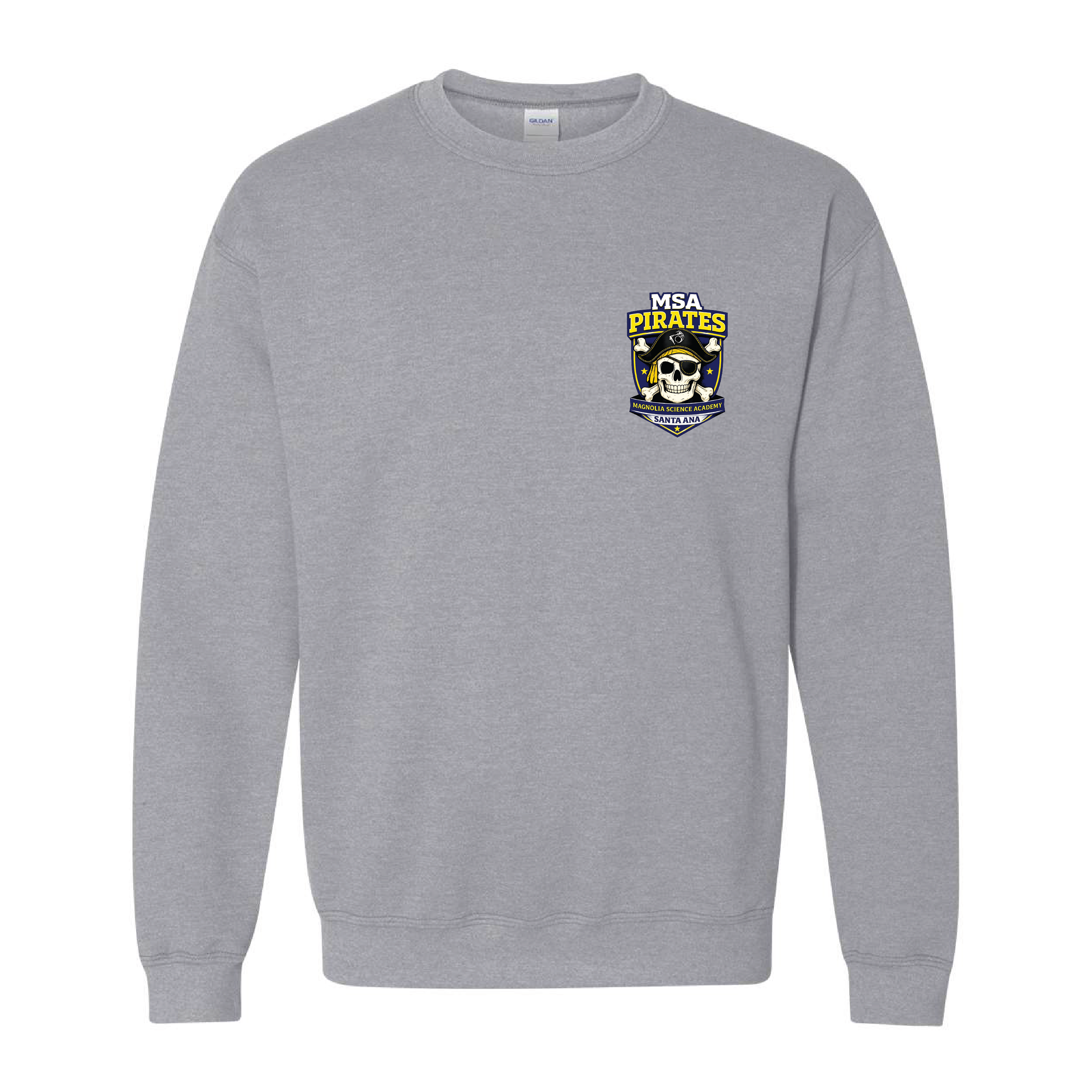 Magnolia Science Academy (MSA) Logo Gildan 18000 Sweatshirt
