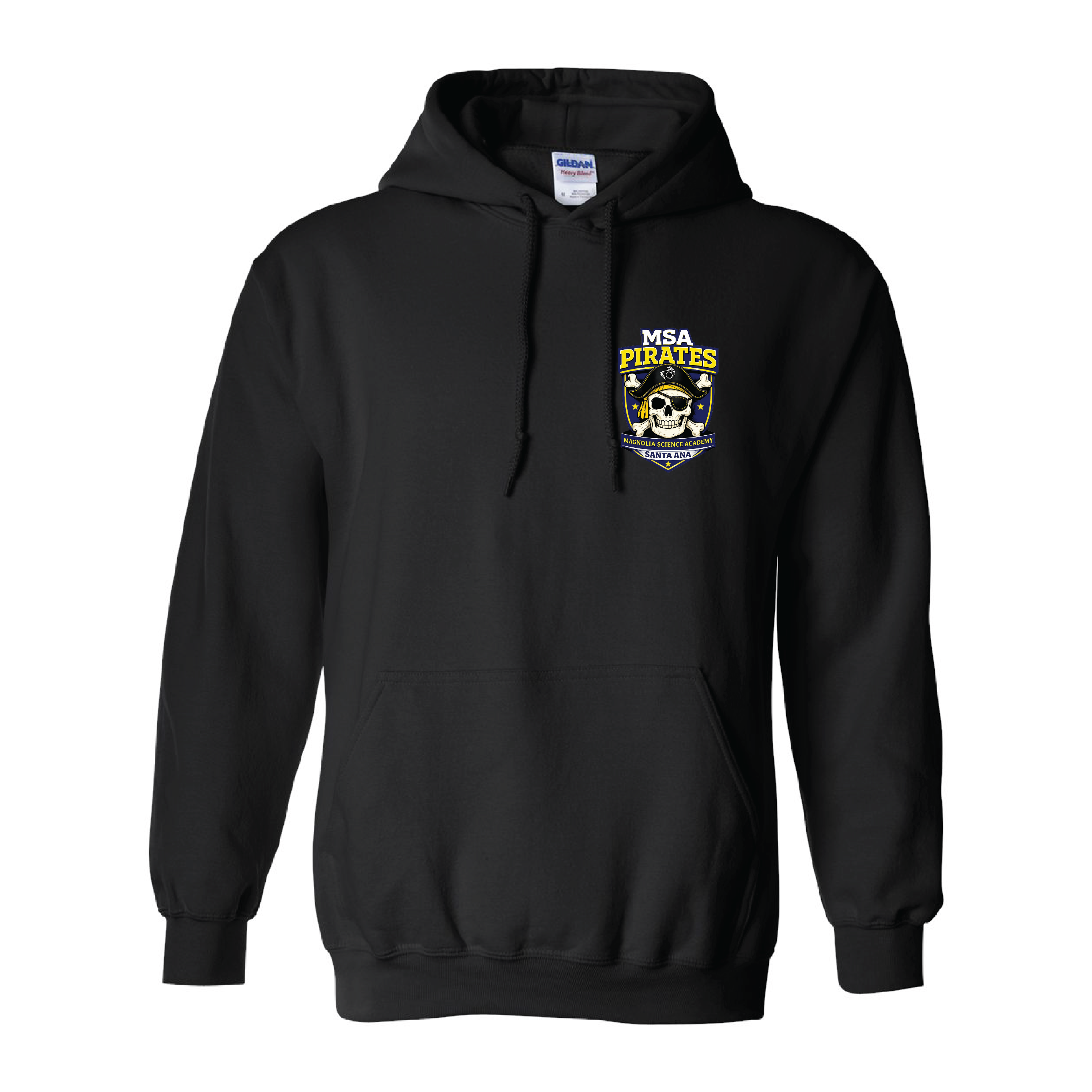 Magnolia Science Academy (MSA) Logo Hoodie – Gildan 18500 Premium Comfort & School Spirit
