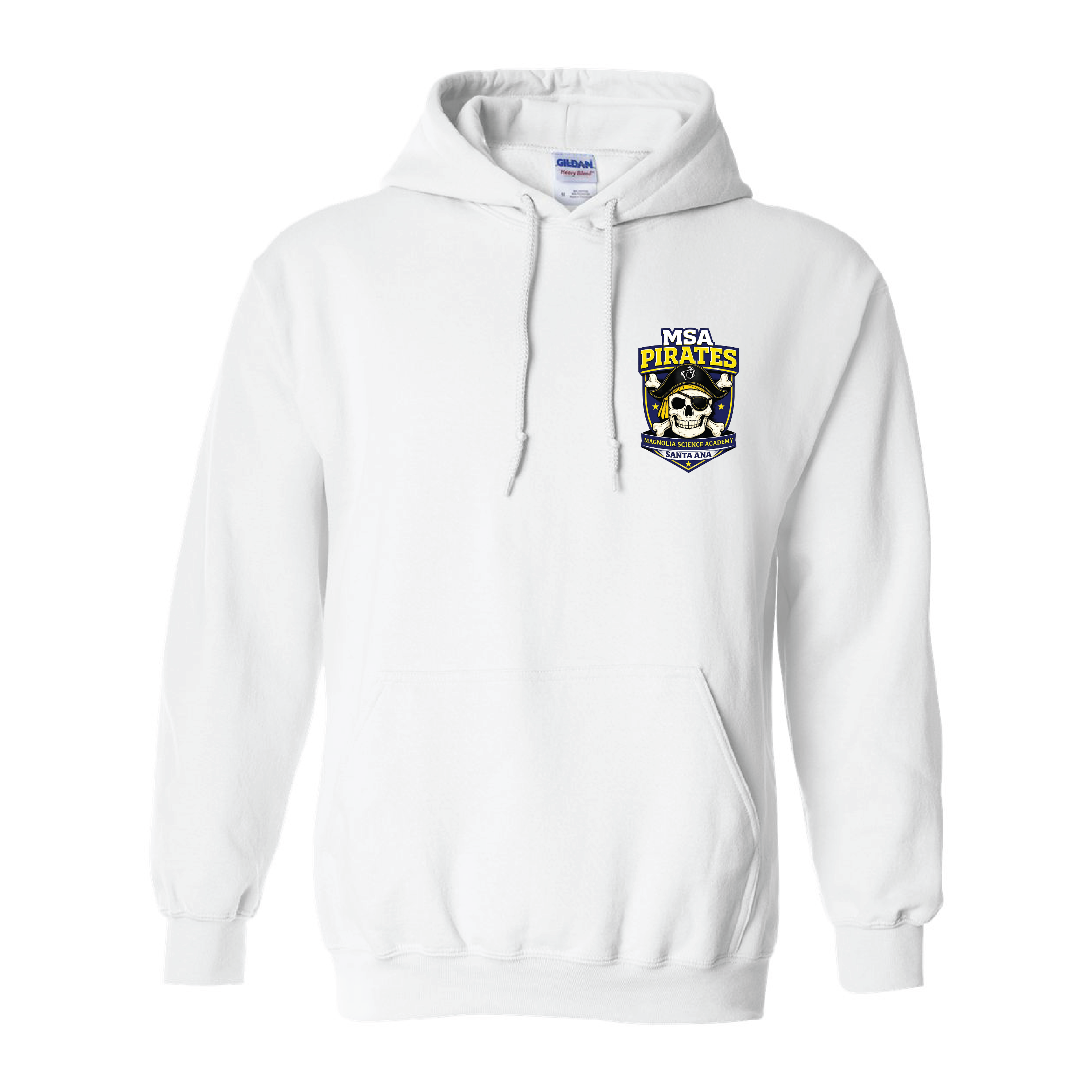Magnolia Science Academy (MSA) Logo Hoodie – Gildan 18500 Premium Comfort & School Spirit