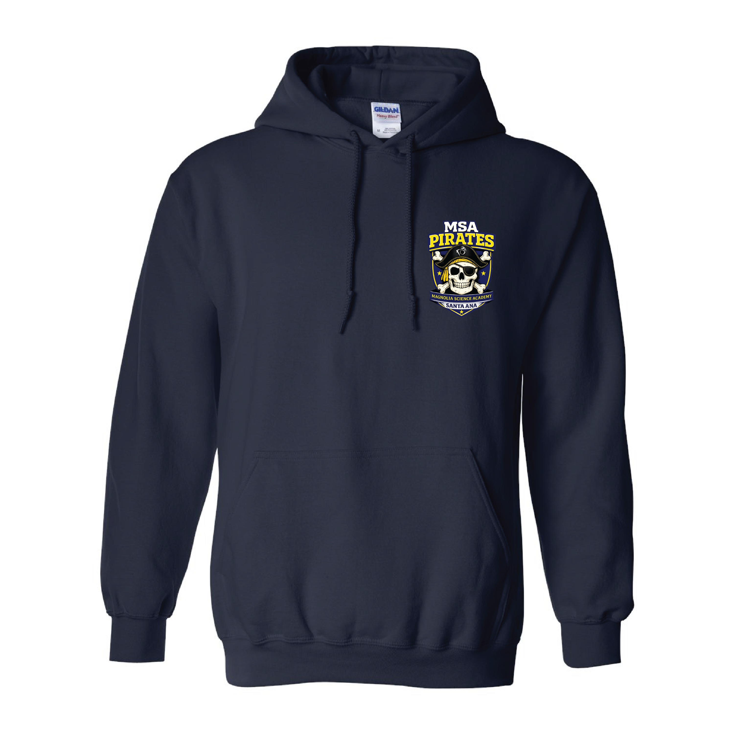 Magnolia Science Academy (MSA) Logo Hoodie – Gildan 18500 Premium Comfort & School Spirit