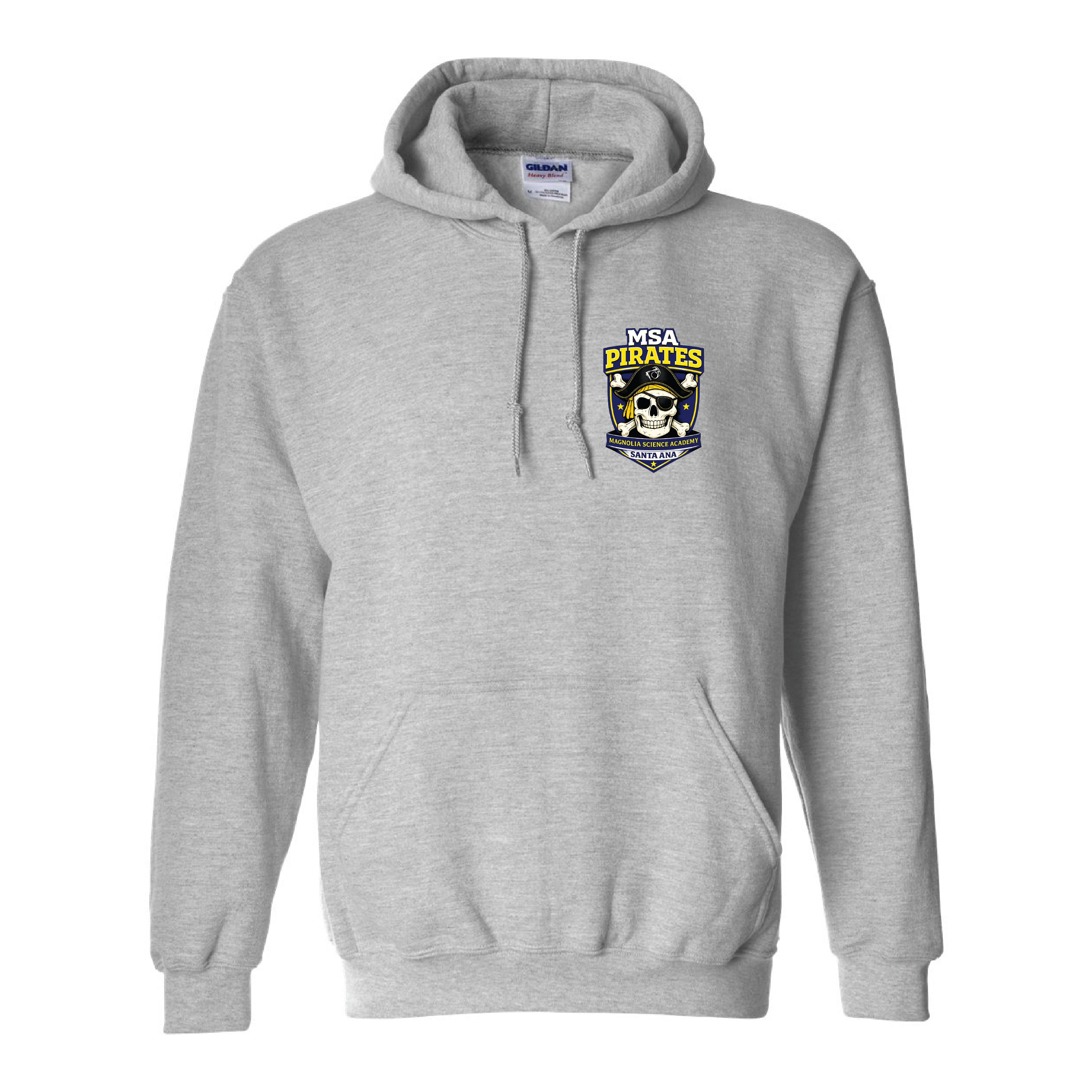 Magnolia Science Academy (MSA) Logo Hoodie – Gildan 18500 Premium Comfort & School Spirit