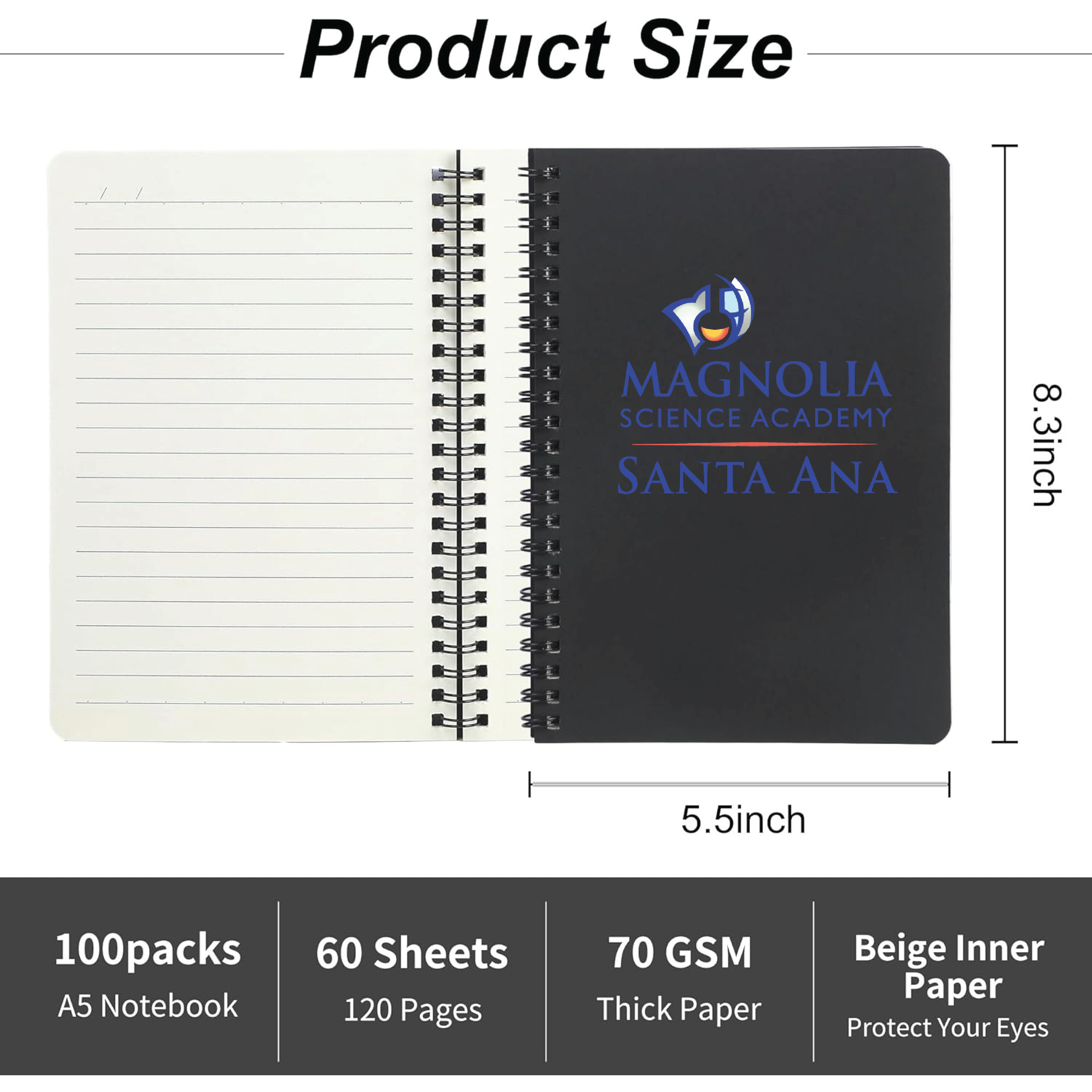 MSA Logo Notebook